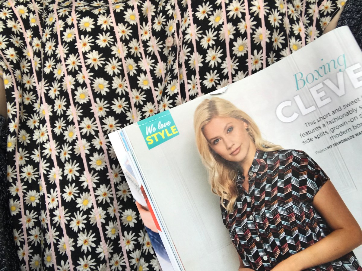 Monthly Magazine Make: Boxy Blouse and My Very First&nbsp;Yoke!